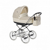 Коляска Roan Marita Prestige 2 в 1 (дождевик+моск. Сетка колеса белые 14) P-202
