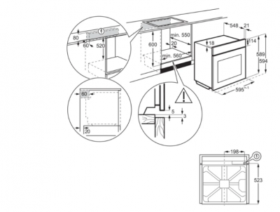 Духовой шкаф Electrolux Okc6h41x