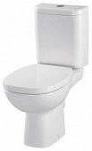 Унитаз-компакт Cersanit Facile 318 011 белый, нижн,подвод, горизонт,выпуск, 30012