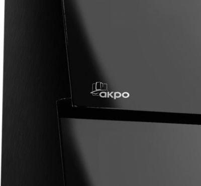 Вытяжка Akpo Wk-4 Vario eco 90см, черное стекло