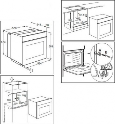 Духовой шкаф Electrolux Eob93430cw