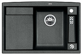 Кухонная мойка Blanco Axia 45 S-F (чаша справа) темная скала SILGRANITс клапаном 518825