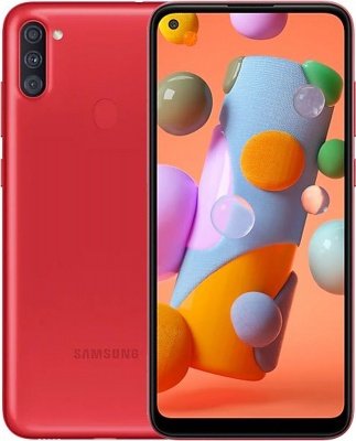 Смартфон Samsung Galaxy A11 красный