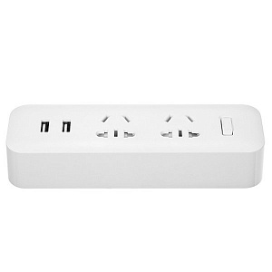 Сетевой переходник Xiaomi Mi Power Strip (2 розетки, 2 USB) White