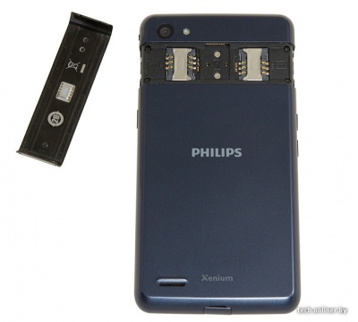 Philips Xenium W6610 Dark Blue