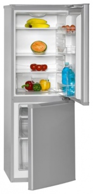 Холодильник Bomann Kg 180 серебристый