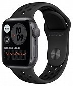 Apple Watch SE GPS 40mm Space Gray Aluminum Case with Anthracite/Black Nike Sport Band
