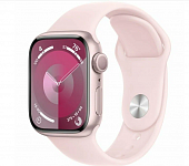 Apple Watch Series 9 45mm Pink M/L Light Pink Sport Band Mr9h3