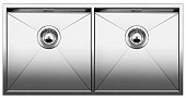 Кухонная мойка Blanco Zerox 400,400-If,А нерж. сталь зеркальная полировка с клапаном-автоматом 513703