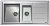 Кухонная мойка Hotpoint-Ariston Sk 100W2 (X) Ha