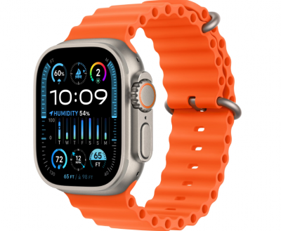 Apple Watch Ultra 2 Orange Ocean Band