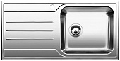 Кухонная мойка Blanco Median Xl 6 S нержавеющая сталь 1 чаша с крылом, цвет нержавейка 512738