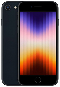 Apple iPhone SE 2022 128 ГБ, midnight (черный)