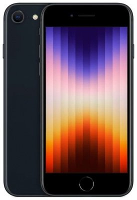 Apple iPhone SE 2022 128 ГБ, midnight (черный)
