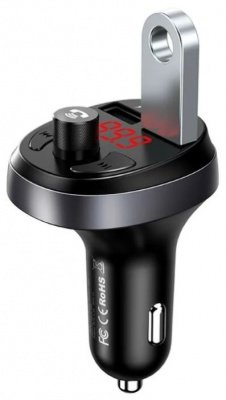 Автомобильный Bluetooth FM трансмиттер с функцией зарядки HC-372 AS