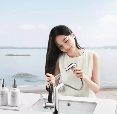 Смеситель для раковины Xiaomi Mijia Pull-out Basin Faucet S1 (Mjclsmplt01db)