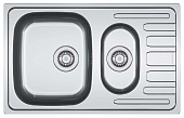 Кухонная мойка Franke Scala 60~ оборачивемая , 3 1,2 , 780*490 см. шкаф 60, нержавеющая сталь, матовая ,Fr