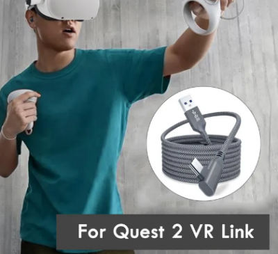 Кабель Usb 3.0 Type-C для Oculus Quest 2 Vr 5 метров