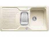 Кухонная мойка Blanco Classic 6 S-F гранитная 2 чаши с крылом, цвет жасмин 510957