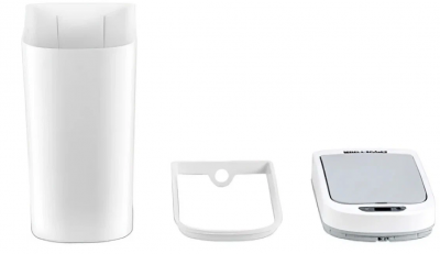Ведро Xiaomi Ninestars Waterproof Sensor Trash Can, 9л(DZT-9-2S ) White