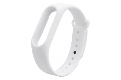 Силиконовый браслет для Mi Band 2 white