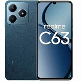 Смартфон Realme C63 4G 128Gb 6Gb (Leather Blue)