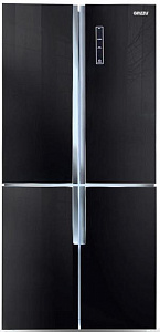 Холодильник Ginzzu Nfk-510 Black glass