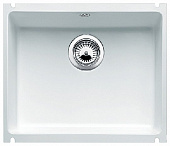 Кухонная мойка Blanco Subline 500-U Керамика глянцевая магнолия PuraPlus с кл-автом 519596