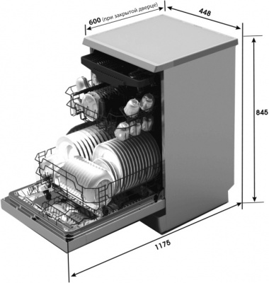Посудомоечная машина Whirlpool Adpf 851 Ix