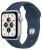 Apple Watch SE GPS 44mm Aluminum Case Silver with Sport band Blue Sand