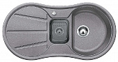 Кухонная мойка Blanco Cron 6 S темная скала SILGRANITс клапаном 518845