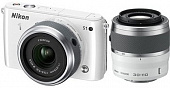 Фотоаппарат Nikon 1 S1 Kit 11-27.5mm 30-110mm White