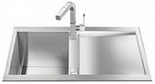 Кухонная мойка Smeg Lqr861-2