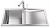 Кухонная мойка Smeg Lqr861-2