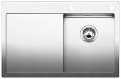 Кухонная мойка Blanco Claron 4S-If,А (чаша справа) нерж. сталь с клапаном-автоматом 513997