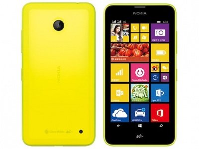 Nokia Lumia 636 Yellow