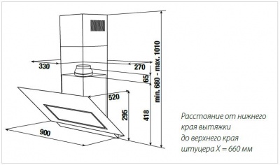 Вытяжка Kuppersbusch Kd 9610.0W