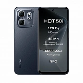 Смартфон Infinix Hot 50i 128Gb 6Gb (Titanium Grey)