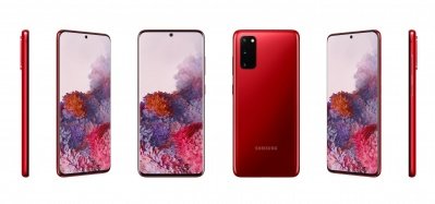 Смартфон Samsung Galaxy S20 красный