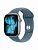 Apple Watch Series 11 42mm Aluminium Space Gray w/ Anchor Blue Sport Band