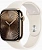 Apple Watch Series 10 46mm Titanium Gold Case with Starlight Sport Band