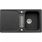 Кухонная мойка Blanco Classic 5 S гранитная 2 чаши с крылом, цвет антрацит 510428