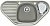 Кухонная мойка Franke Cog 651 E серебристый 