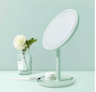 Зеркало косметическое Xiaomi Doco Daylight Small Mojito Mirror Pro (зеленое)