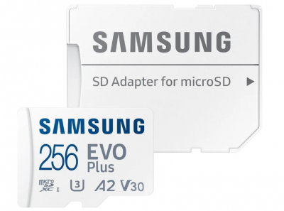Карта памяти Samsung EVO Plus 256GB