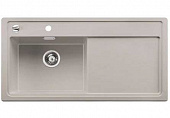 Кухонная мойка Blanco Zenar 45 S гранитная 1 чаша с крылом, цвет серый шелк 518461