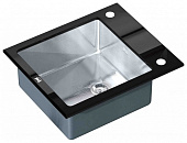 Кухонная мойка ZorG Inox-Glass Gl-6051-Black