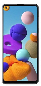 Смартфон Samsung Galaxy A21s 3/32Gb черный