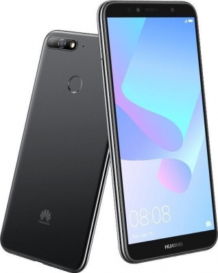 Смартфон Huawei Y6 2018 16Gb черный