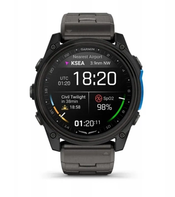Часы Garmin D2 Mach 2 47mm Titanium